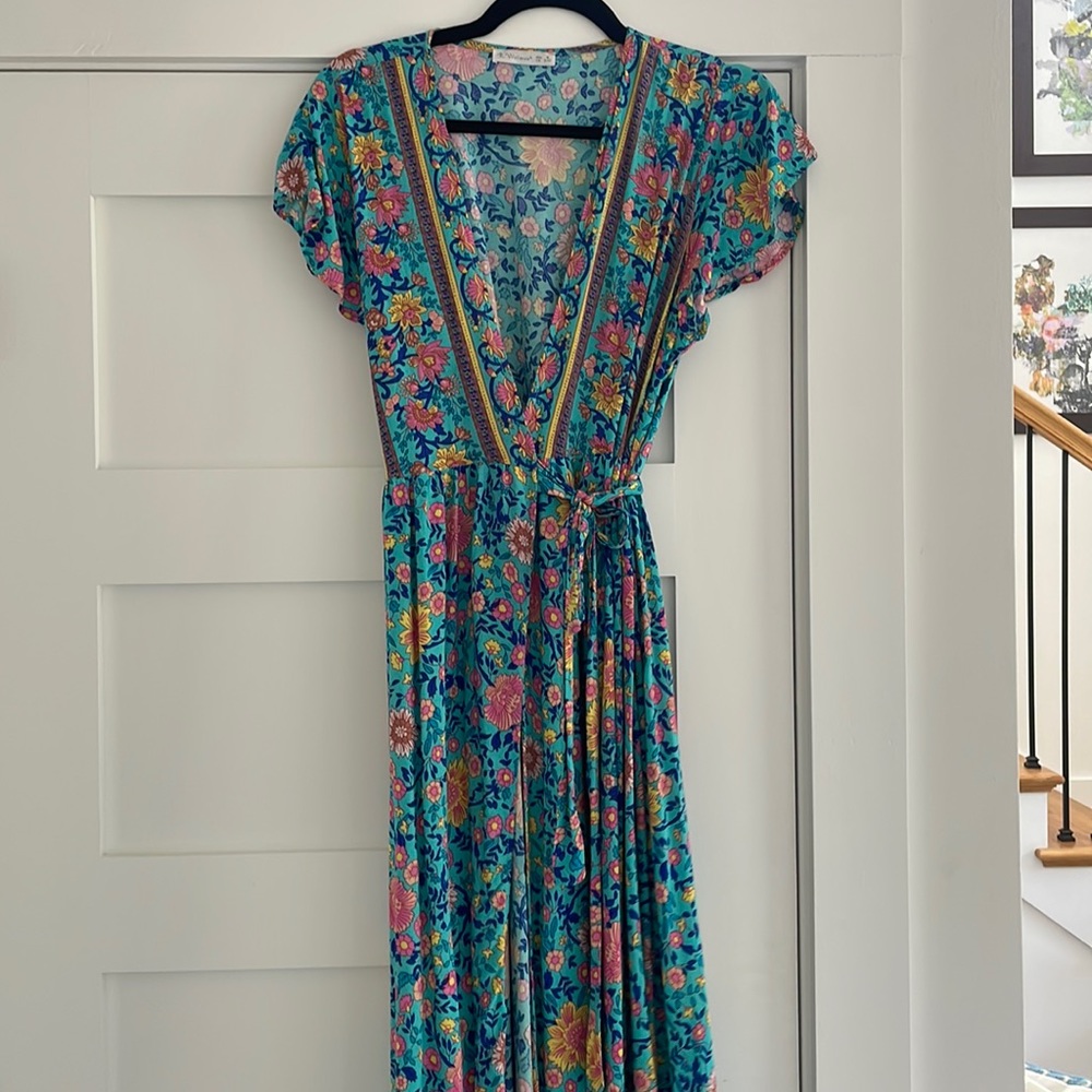 Floral Wrap Dress
